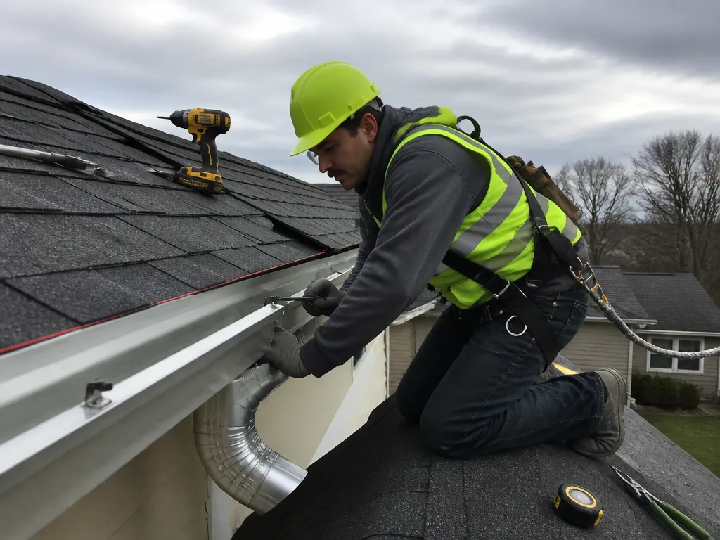 Downspout Installation