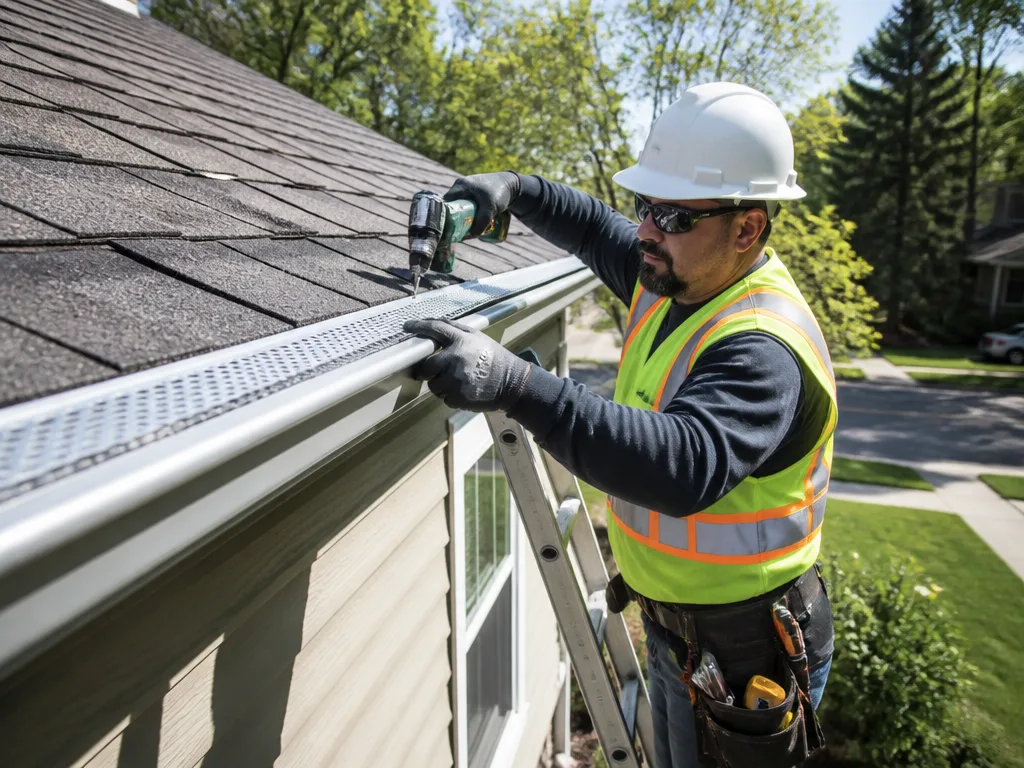 Gutter Guard Installation